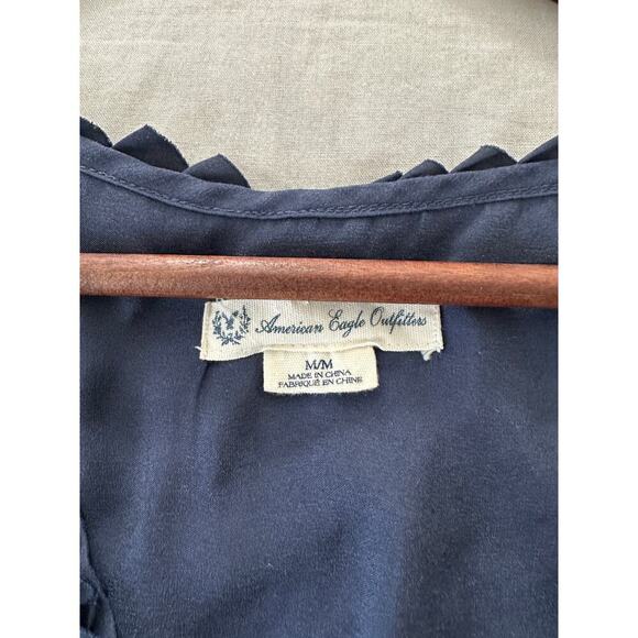 American Eagle Outfitters Ruffle Cap Sleeve Dress - Picture 3 of 4